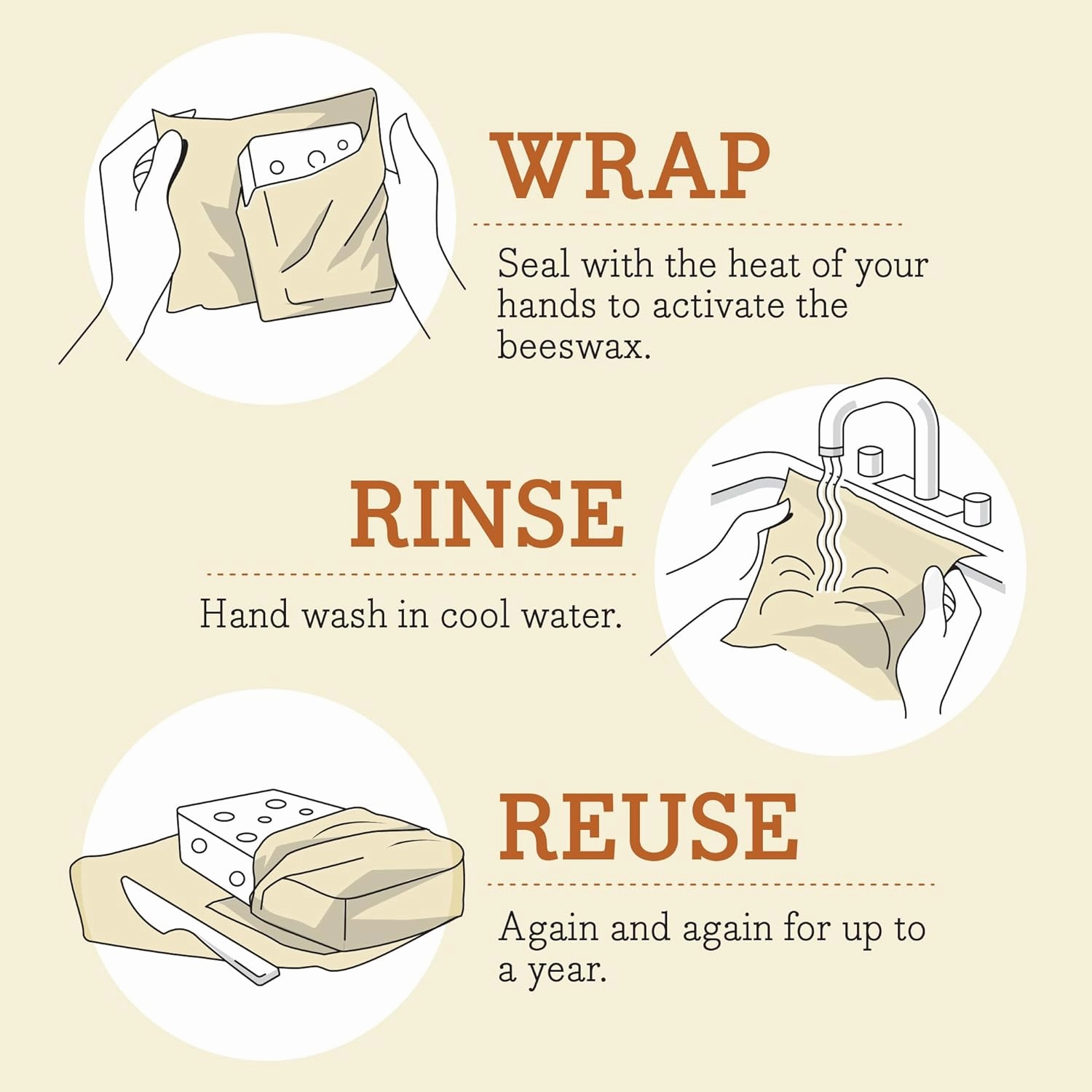 Bee's Wrap Beeswax Wraps for Food - Honeycomb & Bees   Bears Assorted 5 Pack (2L, 3M) Made in USA Reusable & Organic Food Wraps & Bowl Covers - Eco-Friendly Alternative to Aluminum Foil & Plastic Wrap