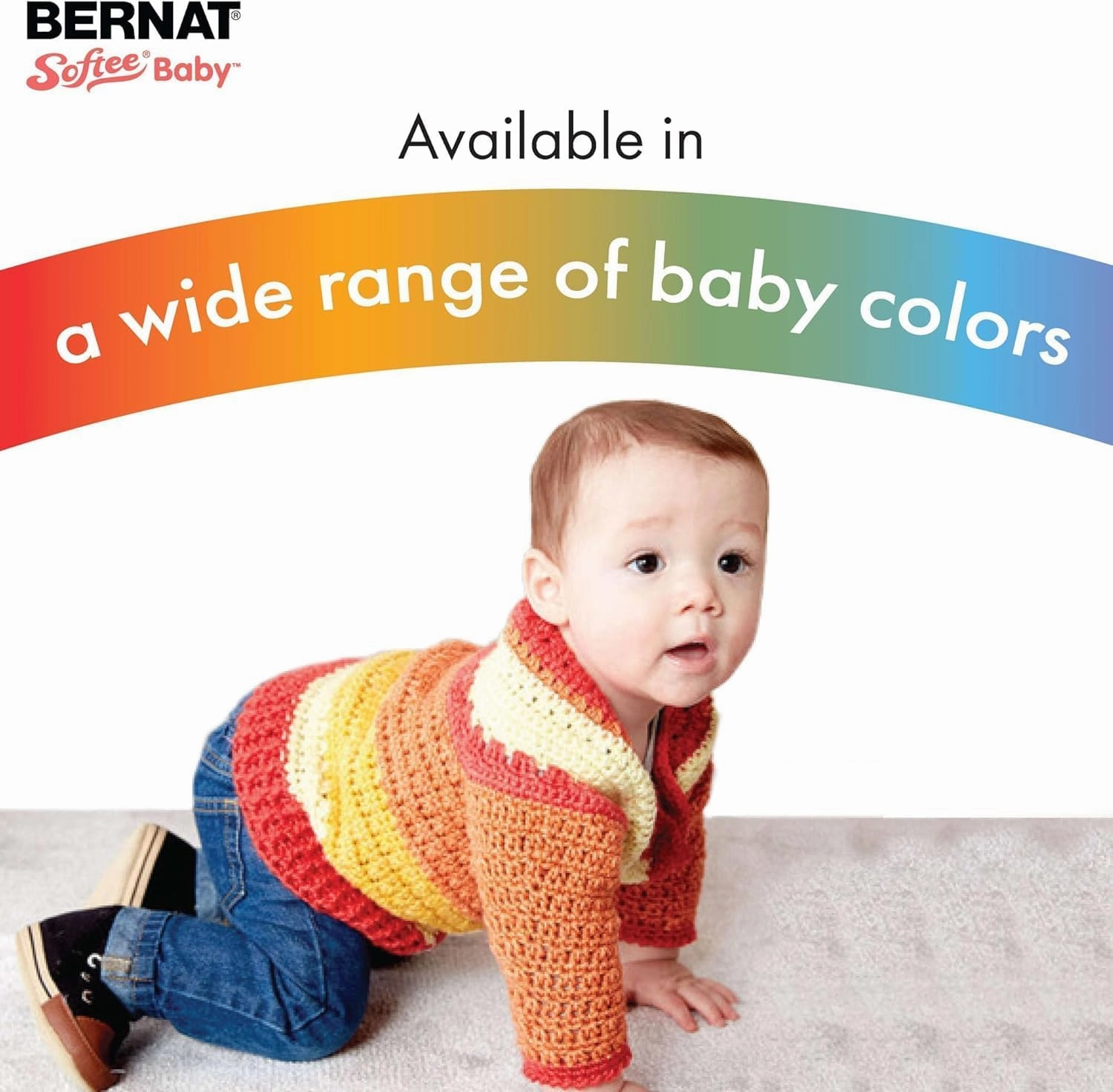 Bernat Softee Baby Navy Yarn - 3 Pack of 141g/5oz - Acrylic - 3 DK (Light) - 362 Yards - Knitting/Crochet