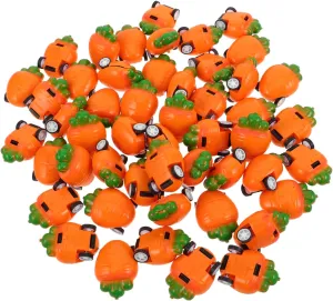 BESPORTBLE 50pcs Mini Pull Back Unique Egg Basket Fillers Small Friction Powered Vehicles Portable Fun for Eye Catching Design for Party Favors