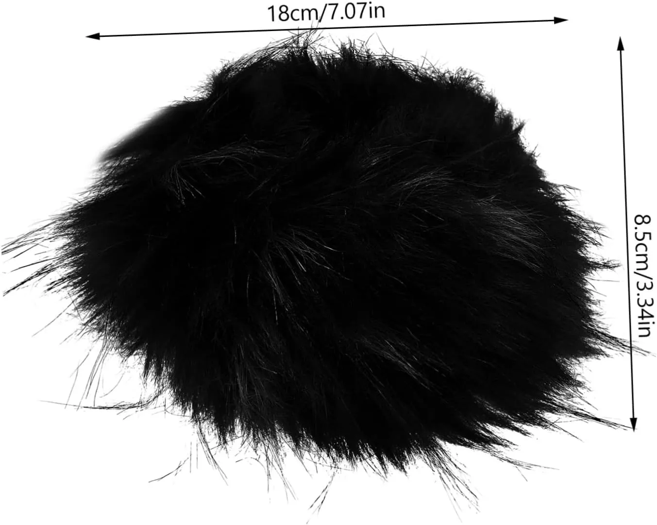 BESPORTBLE Fur Cuff Covers Zip Touch Typing Gloves Warm Band Ring Driving Sleeve Cute Warmer Leg Warmers
