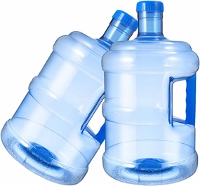 BESPORTBLE Water Bottle Bucket 2 Pack Large Water Containers Camping Supply Sturdy and Portable Water Storage for Home