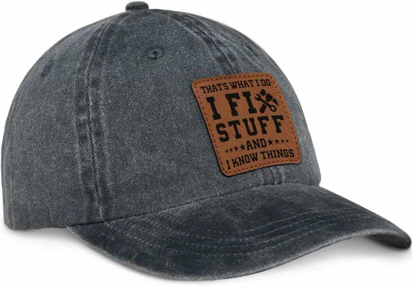 Birthday Gift for Old Men,Mens Birthday Gift Ideas for Him Husband,Dad Birthday Fathers Day I fix Stuff Hat