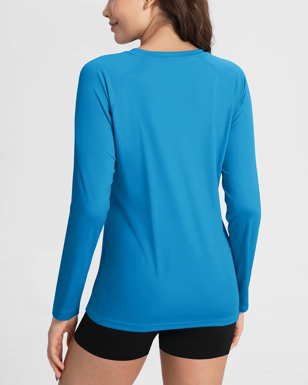 Boladeci Women's Sun Shirts UPF 50  UV Protection Rash Guard Long Sleeve Swim Shirts Quick Dry Lightweight Workout Tops