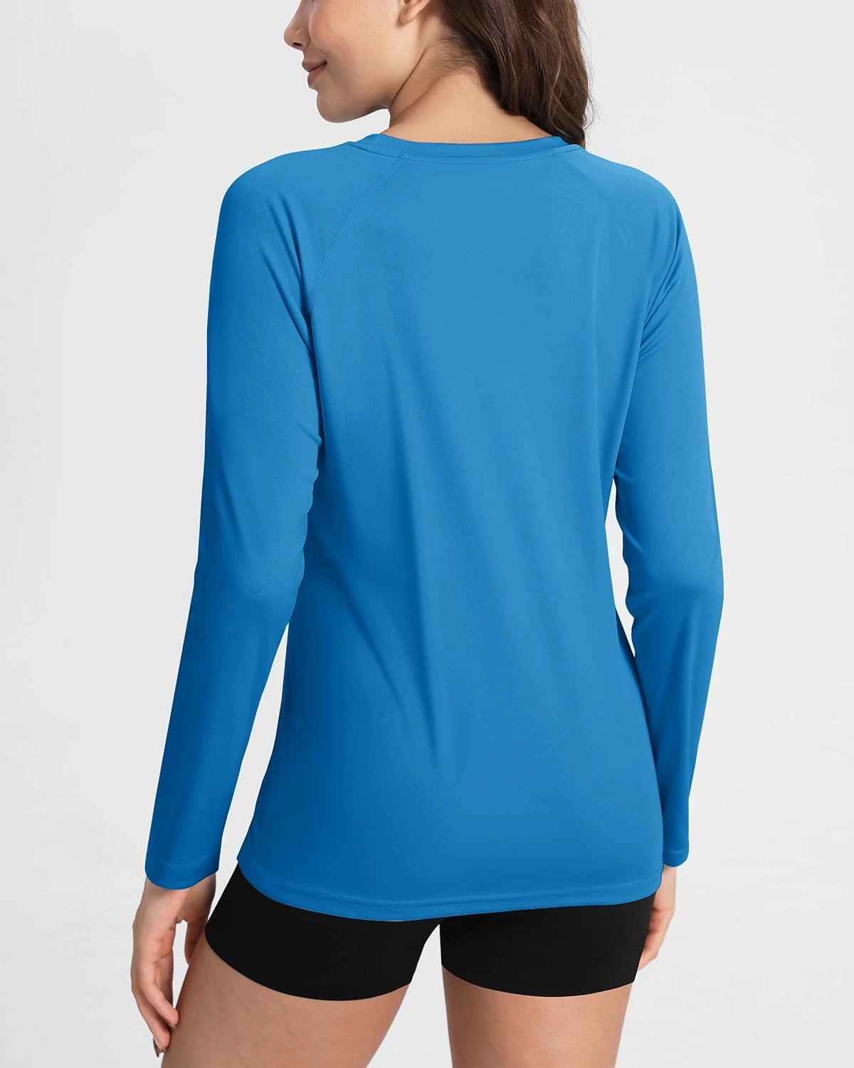 Boladeci Women's Sun Shirts UPF 50  UV Protection Rash Guard Long Sleeve Swim Shirts Quick Dry Lightweight Workout Tops