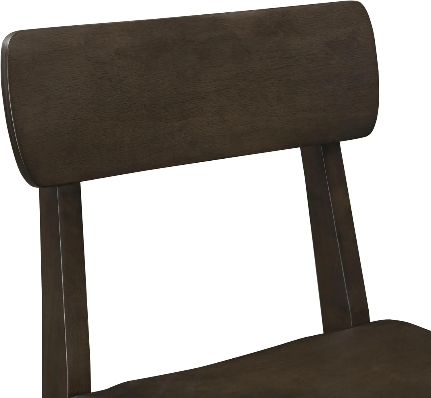 Boraam Torino Counter Height Wood Kitchen Bar Stool - Carbonite Finish
