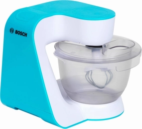 BOSCH: Kitchen Machine Mum 5 - White & Teal - 2 Speed Mixer Appliance Toy, Chef & Baking Pretend Play, Realistic Functions, Licensed, Kids 3 