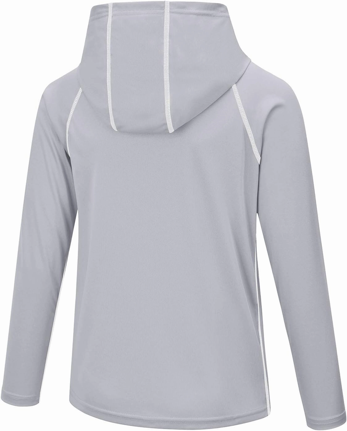 Boys Grils Long Sleeve Sun Shirts UPF50  Hoodie Thumbhole Rash Guard Quick Dry Atheltic Hiking Workout Water Playing