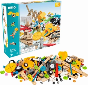 BRIO Builder - 34606 Builder Creative Set | 271-piece Educational Construction Toy for Kids Aged 3 Years Up