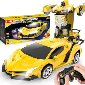 Britik Transform RC Car Toy | Ages 4-7 Boys