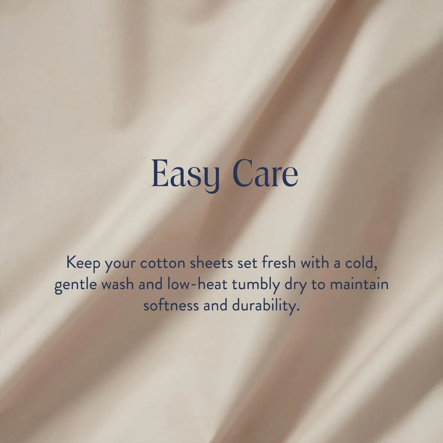 Brooklinen Luxury Sateen 4 Piece Queen Size Sheets Set in Pebble - 100% Cotton Sateen Sheets - 1 Fitted Sheet, 1 Flat Sheet, 2 Pillowcases
