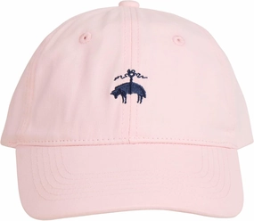 Brooks Brothers Men’s Classic 100% Cotton Twill Baseball Cap - Woven Logo One-Size Adjustable Hat, Navy Classic