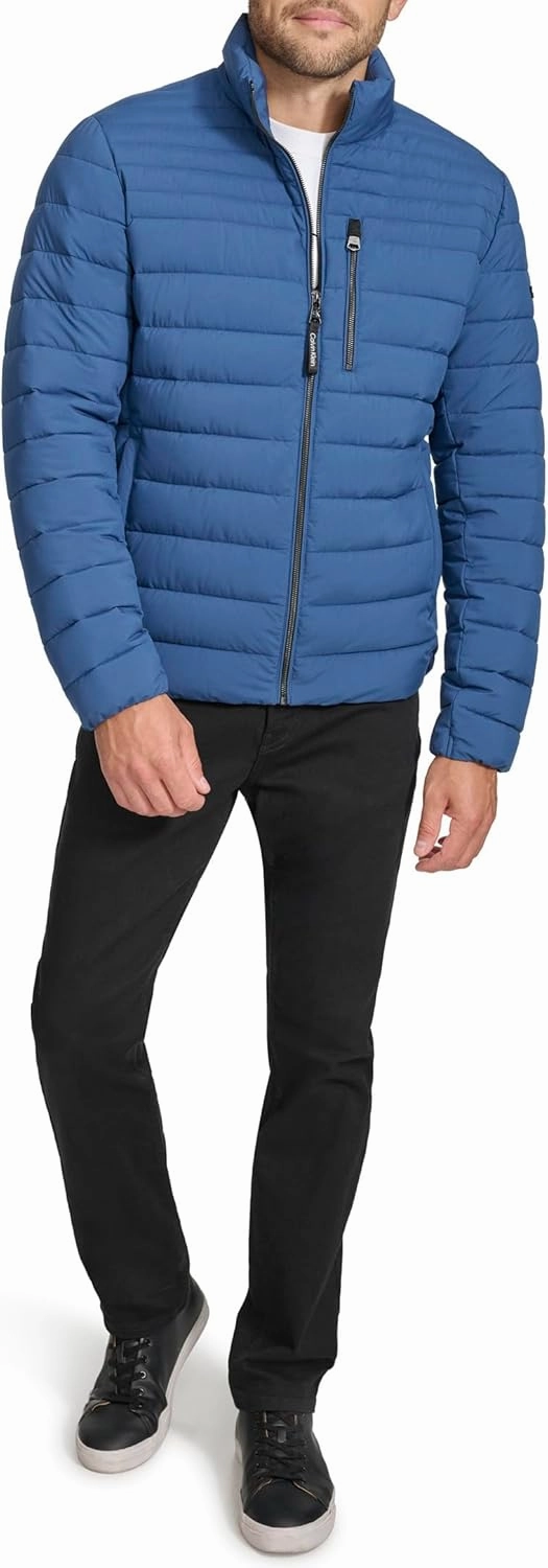 Calvin Klein Men's Full Zip Down Puffer Coat