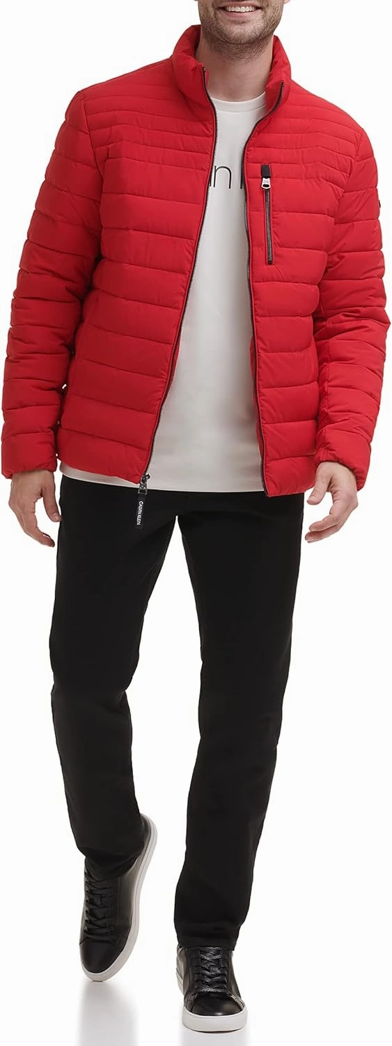 Calvin Klein Men's Full Zip Down Puffer Coat