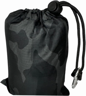 Camo Palm Picnic Blanket - Water Resistant & Foldable Ribstop Fabric Made Blanket with Compact Pocket Loops Style - Easy to Carry - Ideal for Travel, Beach, & Camping & Outdoor Use
