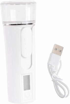 CANIGHT 1pc Nano Facial Mister Mini Handheld Humidifier Moisturizing Portable Face Spray