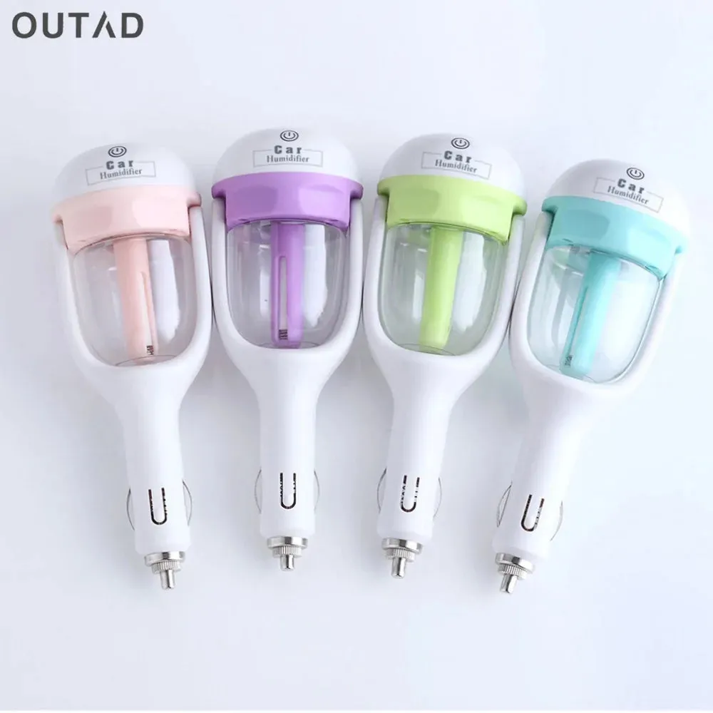 Car Humidifier, Air Purifier, Essential Oil Diffuser and Portable Auto Mist Maker