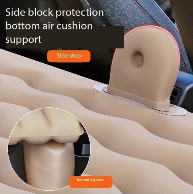 Car Air Mattress Back Seat for Kia Soul,Double Side Flocking Car Bed Portable Air Mattress Car Sleeping Mattress Car Accessories Cars Camping Bed,Grey