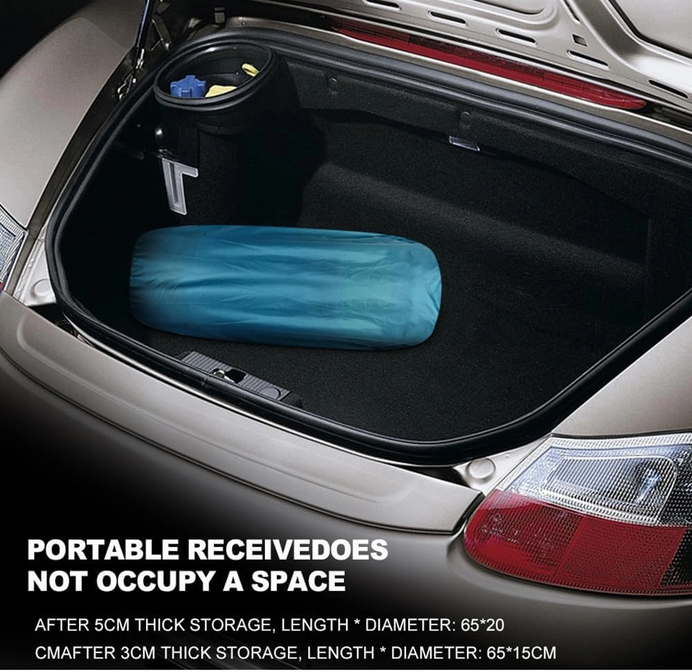 Car Air Mattresses for Hyundai Santa, Portable Bed Cushion Bedding Camping Hiking Inflatable Pillow Multifunctional Accessories Outdoor,C