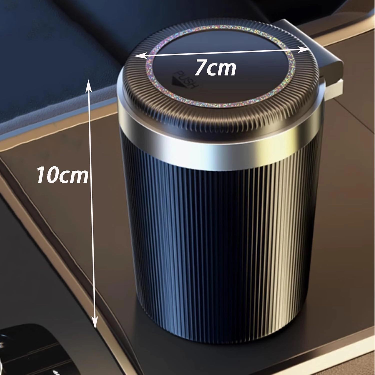 Car Ashtray for Renault Scenic/Grand Scénic/Xmod IV III II I J9 R9 JZ JM JA 2014-2024 Safety High Temperature Resistant Detachable Ashtray,Smell Proof Sealed Auto Ashtray,C