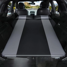 Car Automatic Inflatable Bed for HAVAL H6 2011 2012 2013 2014 2015 2016 2017, Portable Movable Thickened Trunk Sleeping Bed Outdoor Camping Hiking Air Mattress,Grey