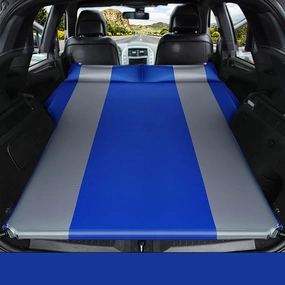 Car Automatic Inflatable Bed for Hyundai Tucson 2004 2005 2006 2007 2008 2009, Portable Movable Thickened Trunk Sleeping Bed Outdoor Camping Hiking Air Mattress,Blue