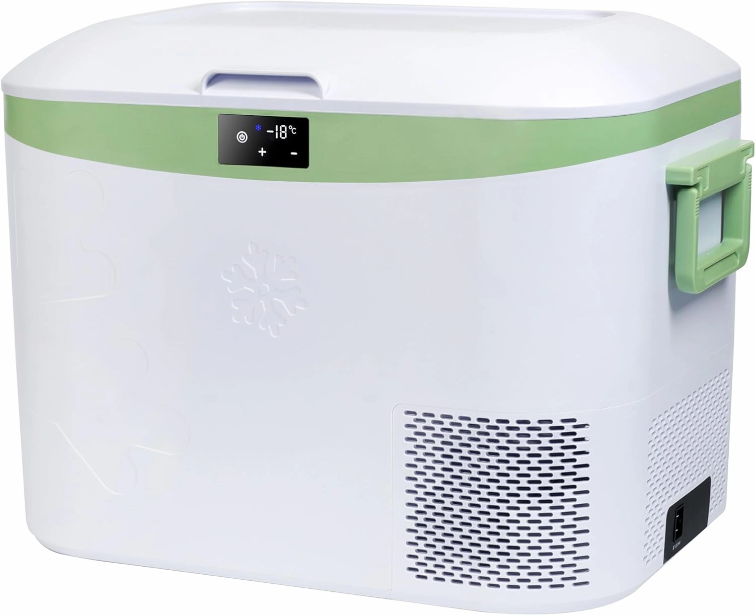 Car Fridge Portable 12V Refrigerator 19 Quart (18 Liter) 12 Volt Freezer Compressor Cooler 12V/24V DC 110～240 V AC for Truck Van RV Camper SUV and Home Use -18℃~ 15℃