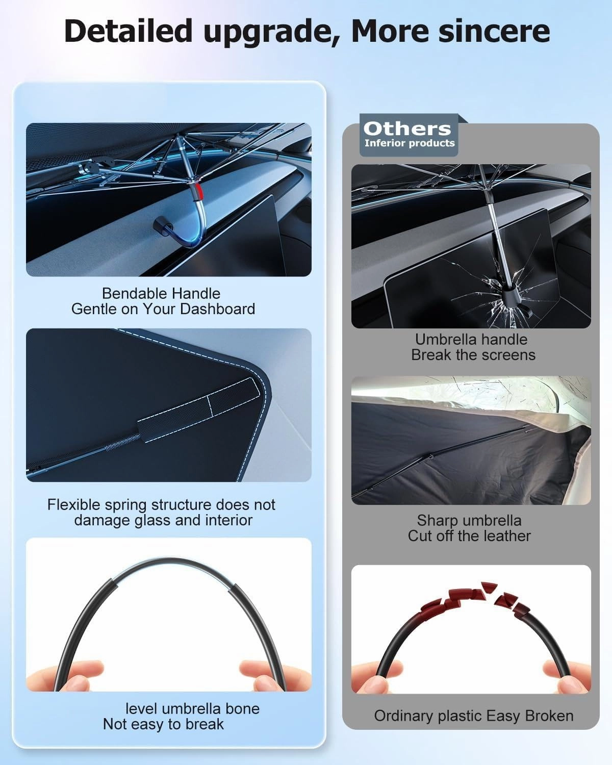 Car Windshield Sun Shade for Mazda Biante 2008-2018, Portable Foldable Front Window Sunshade Front Screen Sunshade Car Accessories,Medium(57" L x 32" W)