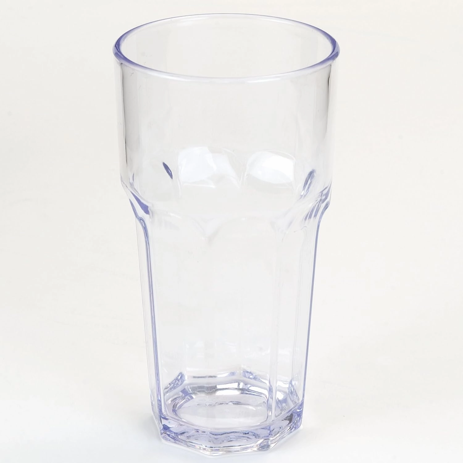 Carlisle FoodService Products Louis Tall Tumbler for Restaurants, Catering, Kitchens, Plastic, 20 Ounces, Clear, (Pack of 24)