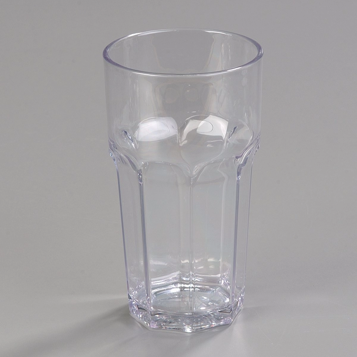 Carlisle FoodService Products Louis Tall Tumbler for Restaurants, Catering, Kitchens, Plastic, 20 Ounces, Clear, (Pack of 24)