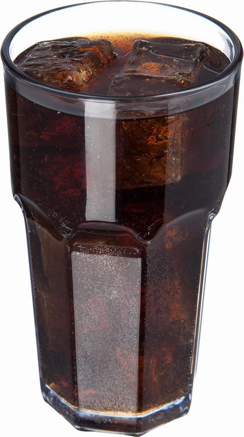Carlisle FoodService Products Louis Tall Tumbler for Restaurants, Catering, Kitchens, Plastic, 20 Ounces, Clear, (Pack of 24)