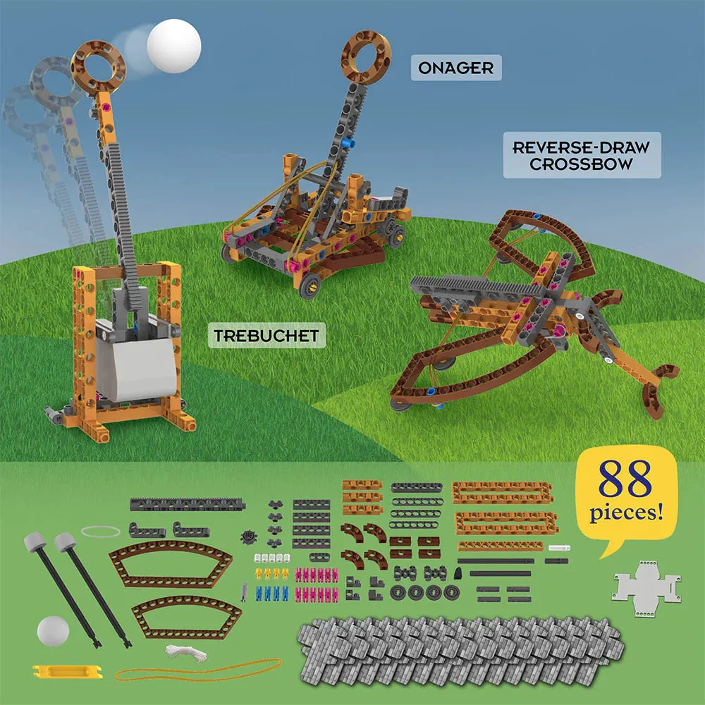 Catapult Engineering: 6-In-1 Maker Kit Age 8 