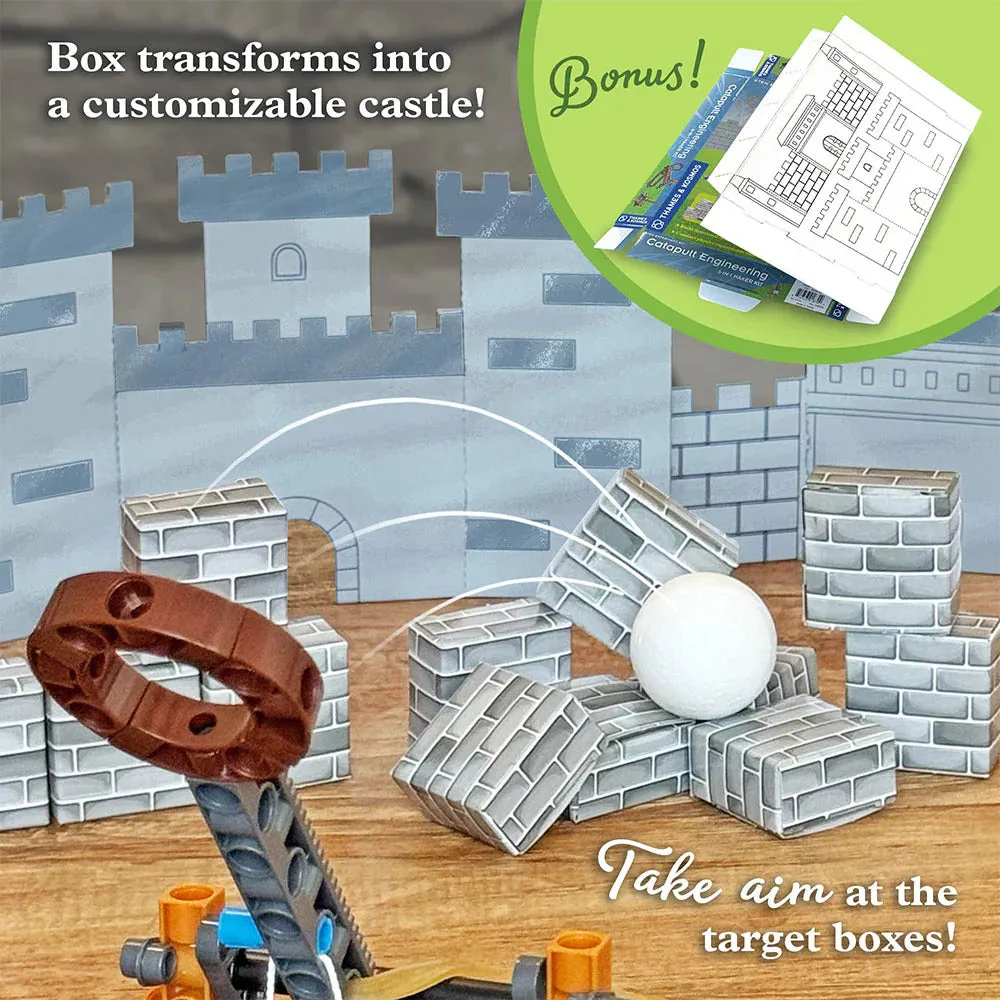 Catapult Engineering: 6-In-1 Maker Kit Age 8 
