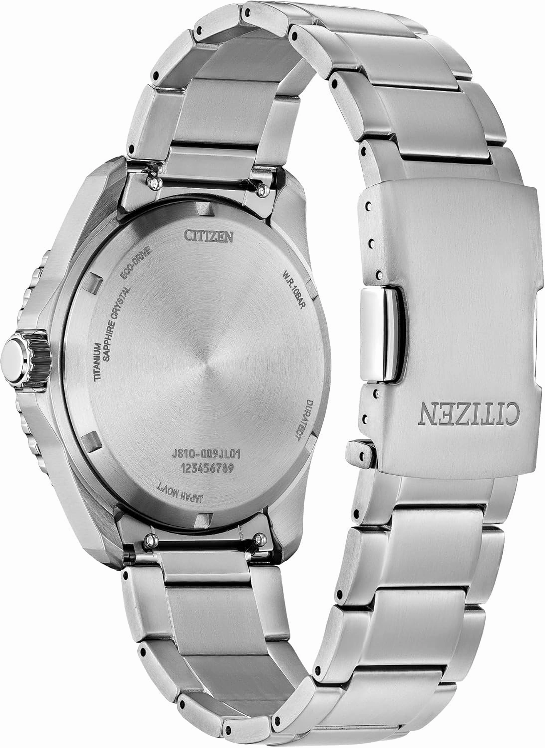 Citizen Men's Eco-Drive Brycen Sport Casual Watch, Silver-Tone Super Titanium Case, 3 Hand, Date