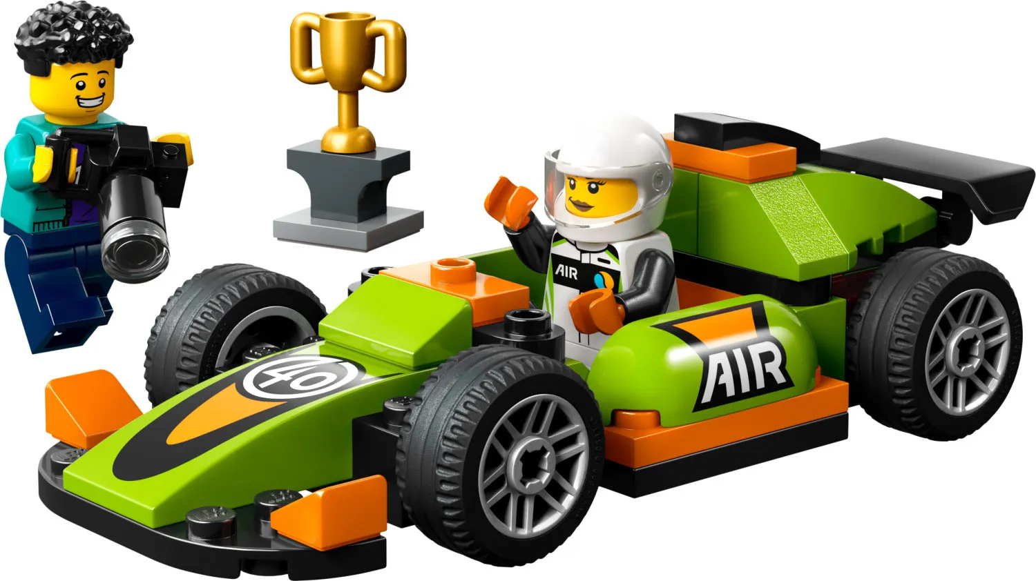 City: Green Race Car