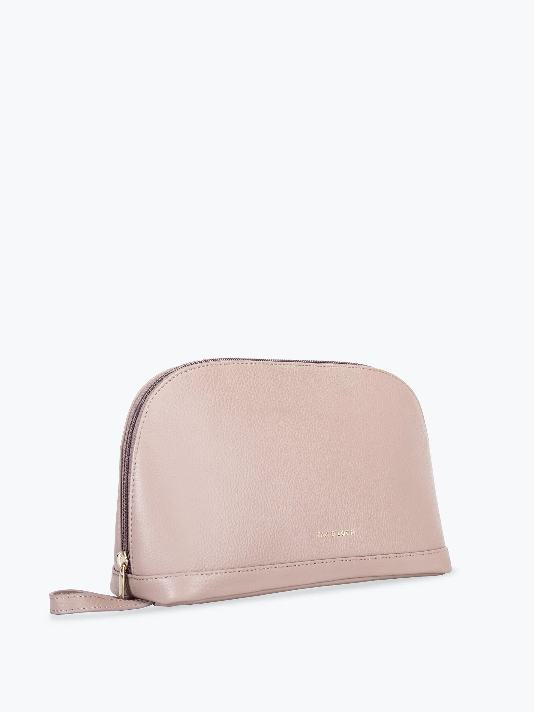 Classic Makeup Bag (Nude Pink)