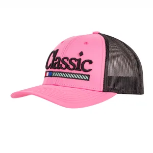 Classic Rope - Pink & Black Embroidered Snap Back Men’s Ball Cap CAPCR63CR4