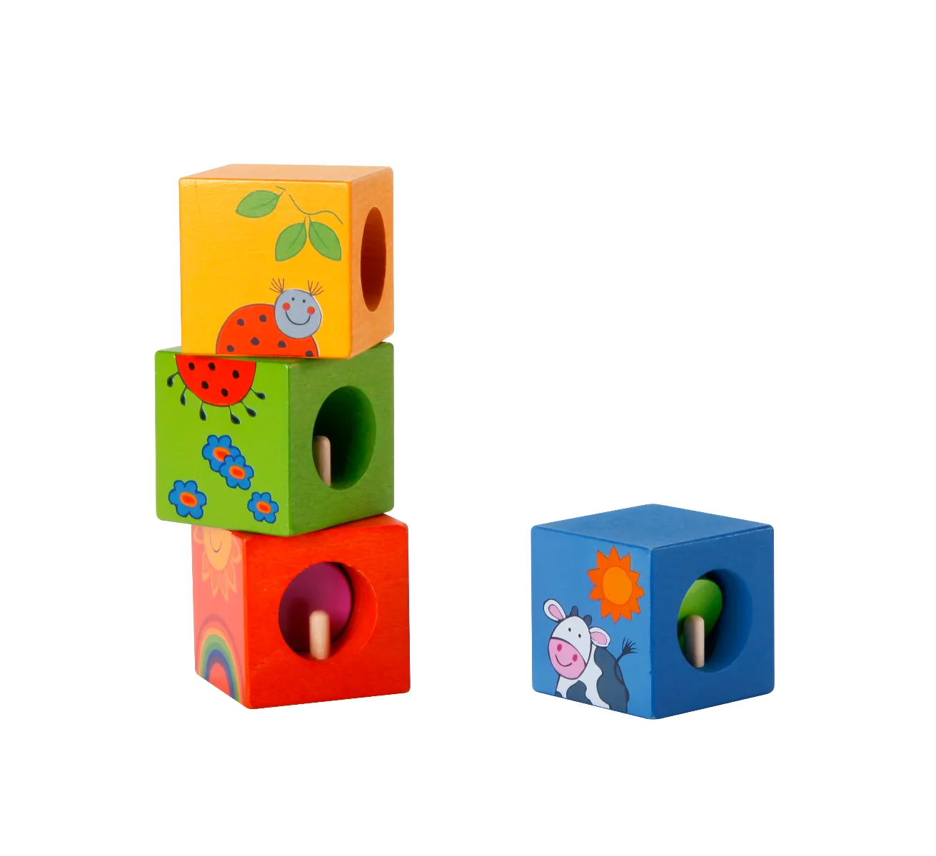 Classic World | Discovery Cubes with Animal Puzzle
