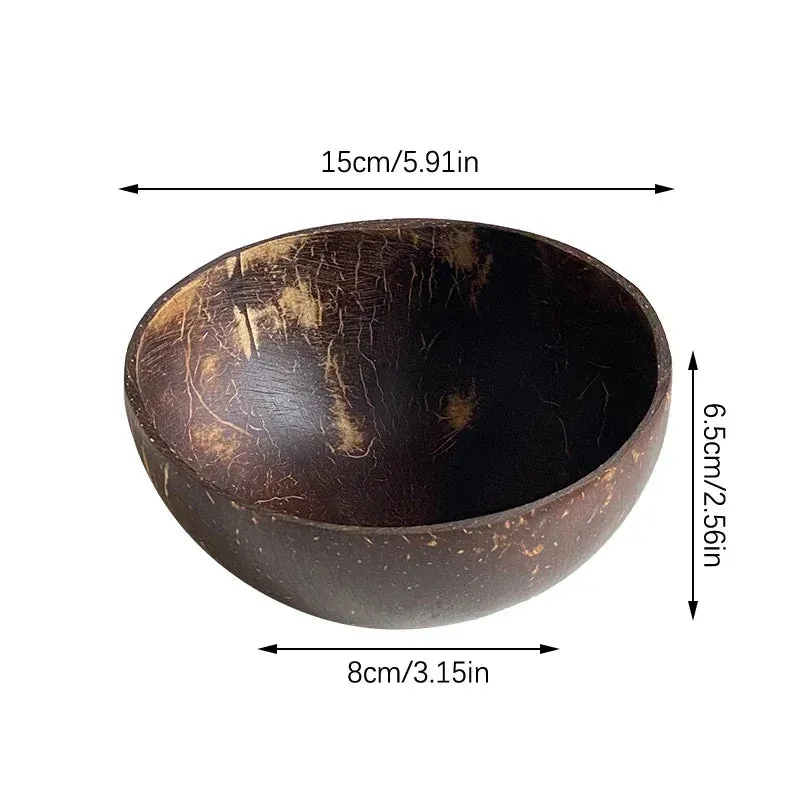 Coconut Shell Bowl Set