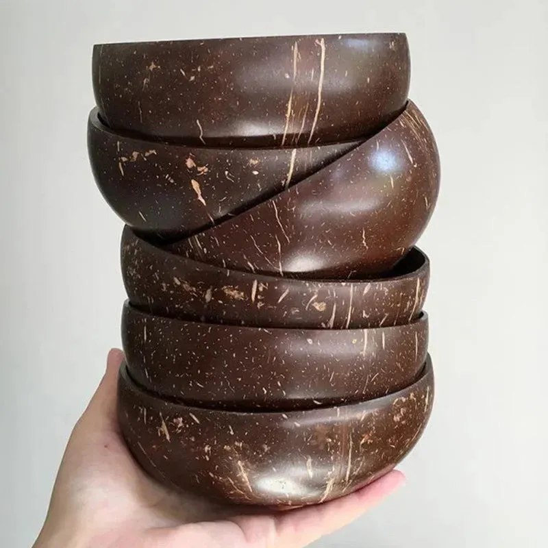 Coconut Shell Bowl Set