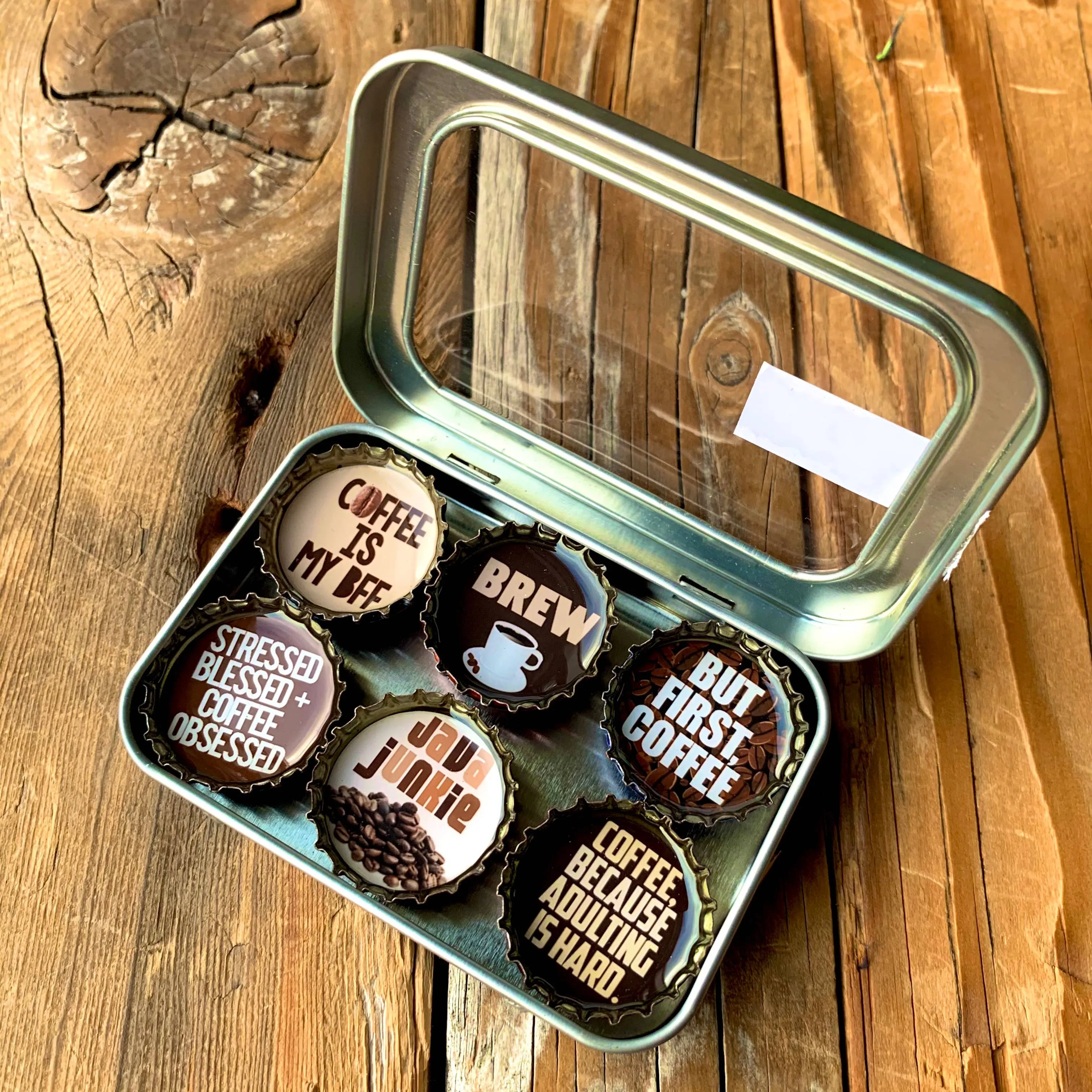 Coffee Magnets - Handmade & Eco-friendly