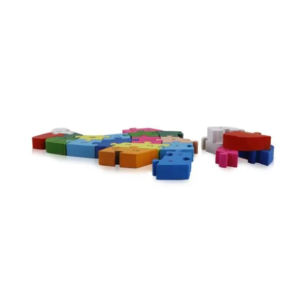 Colour Puzzle Toy - 0.5 x 11 Inches | Childrens Toy/ Wooden Toy for Kids