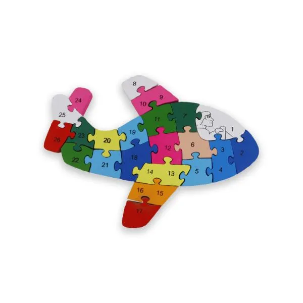 Colour Puzzle Toy - 0.5 x 11 Inches | Childrens Toy/ Wooden Toy for Kids