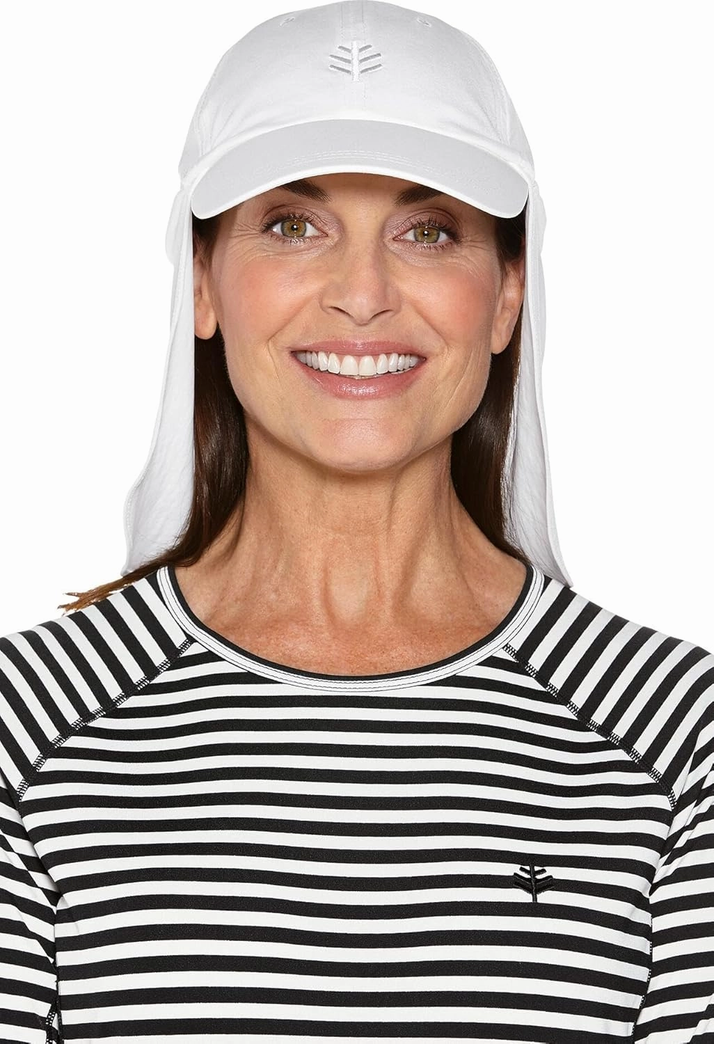 Coolibar UPF 50  Men's Women's Hayden Chlorine Resistant All Sport Hat - Sun Protective