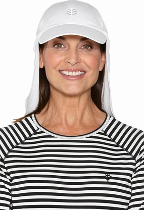 Coolibar UPF 50  Men's Women's Hayden Chlorine Resistant All Sport Hat - Sun Protective
