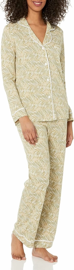 Cosabella Women's Bella Printed Long Sleeve Top & Pant Pajamas