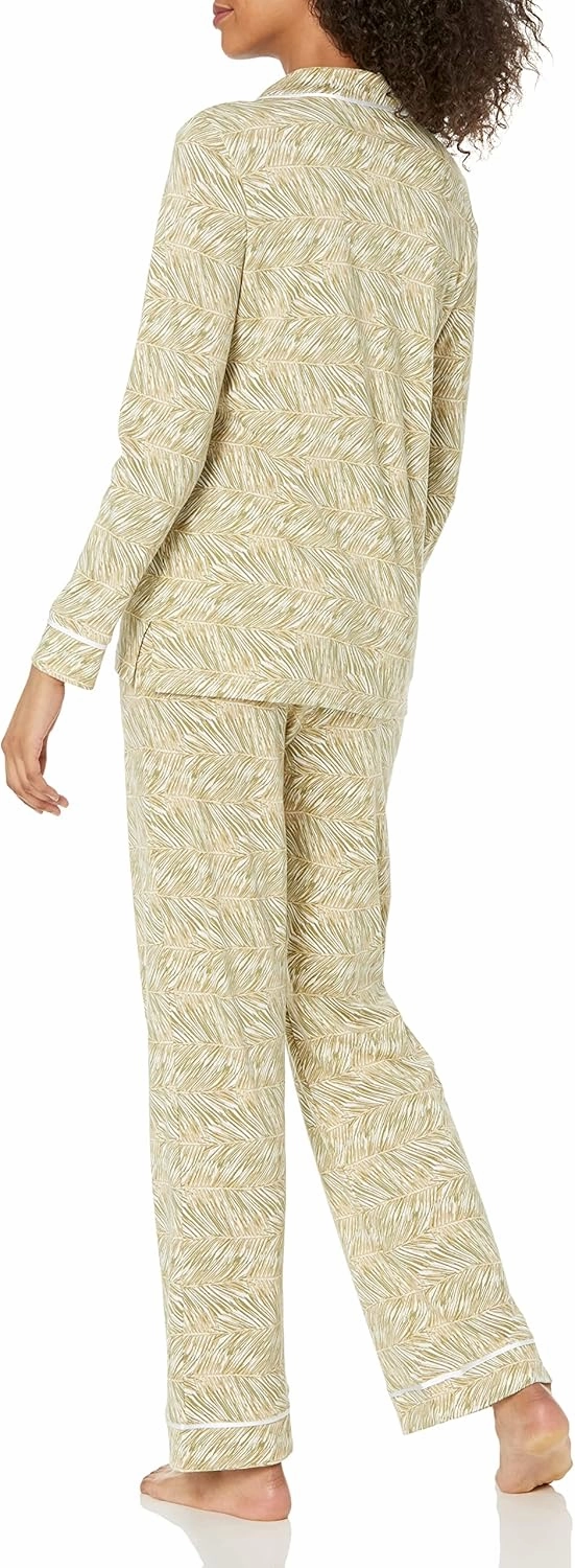 Cosabella Women's Bella Printed Long Sleeve Top & Pant Pajamas