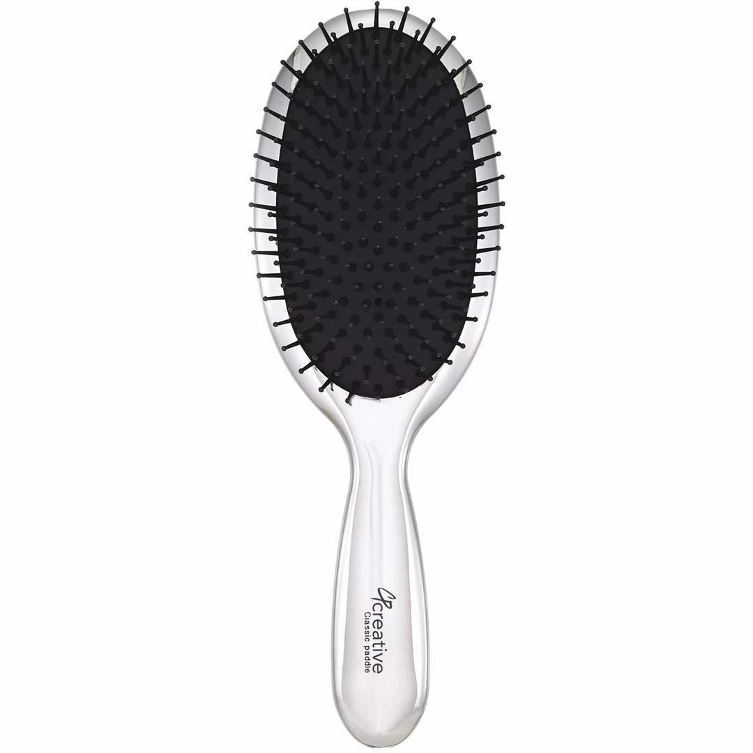 Creative Hair Brushes Paddle Chrome Classic