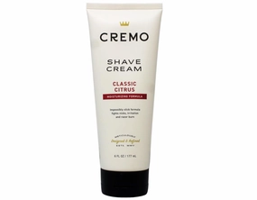 Cremo Shave Cream, Classic Citrus, 6 fl oz (Pack of 10)