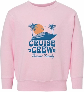 Cruise Crew Thomas Family Kids Sweatshirt Toddler