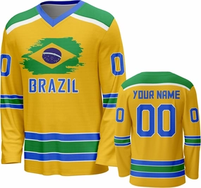 Custom National Hockey Jersey Personalized Name Number V-Neck Sports Ice Hockey Jersey Fans Gift for Men Women Youth
